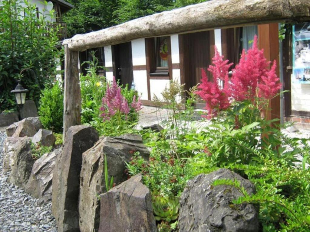Doppelzimmer / Landhaus Ederlust Heilungsraeume E.V. Hatzfeld ภายนอก รูปภาพ